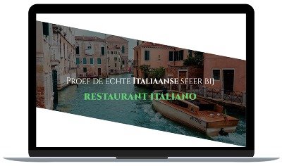 italiaans restaurant website